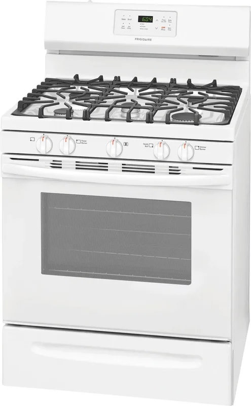 Frigidaire - 5 cu. ft Gas Range in White - FFGF3054TW White