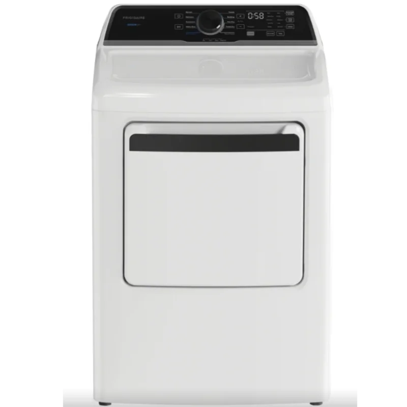 Frigidaire - 7 cu. Ft Vented Electric Dryer in White - FLVE752CBW White