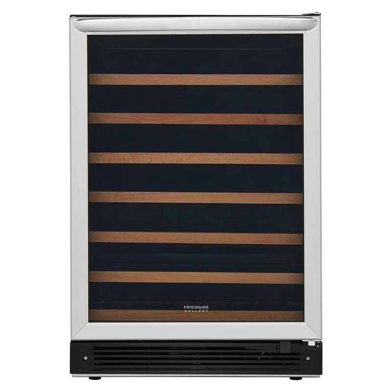 Frigidaire Gallery - 23.4375 Inch 5.3 cu. ft Wine Fridge Refrigerator in Stainless - FGWC5233TS Stainless