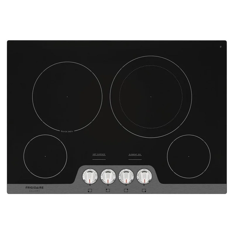 Frigidaire Gallery - 30.625 inch wide Electric Cooktop in Stainless - FGEC3048US Stainless