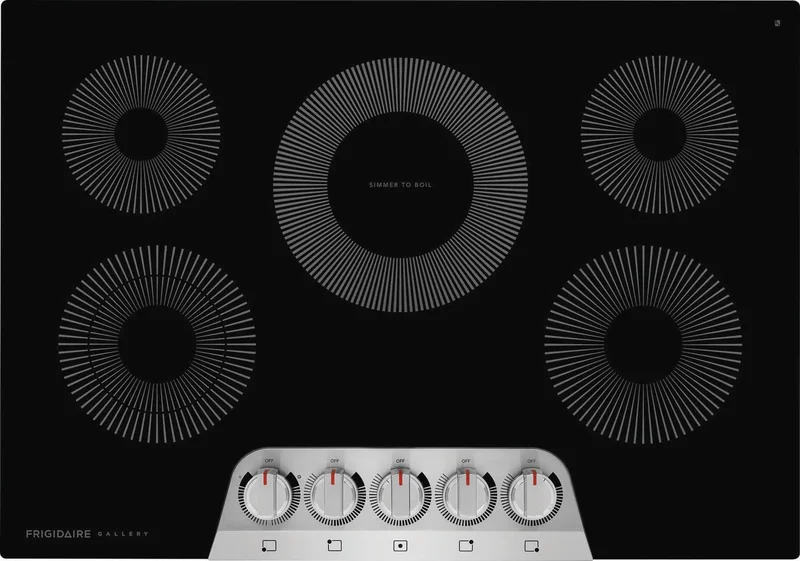 Frigidaire Gallery - 30.75 inch wide Electric Cooktop in Stainless - GCCE3070AS Stainless
