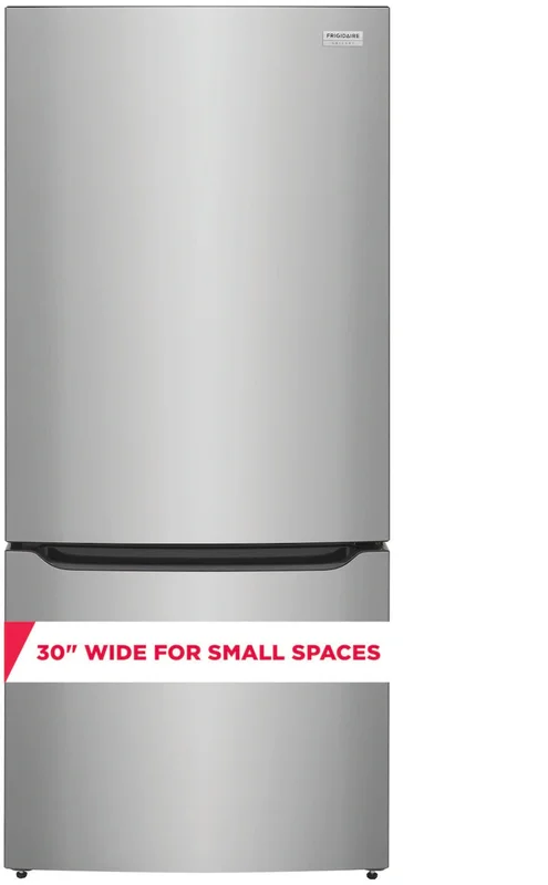 Frigidaire Gallery - 30 Inch 20.32 cu. ft Bottom Mount Refrigerator in Stainless - GRBN2012AF Stainless
