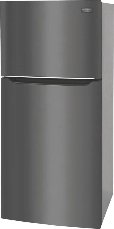 Frigidaire Gallery - 30 Inch 20 cu. ft Top Mount Refrigerator in Black Stainless - FGHT2055VD Black Stainless