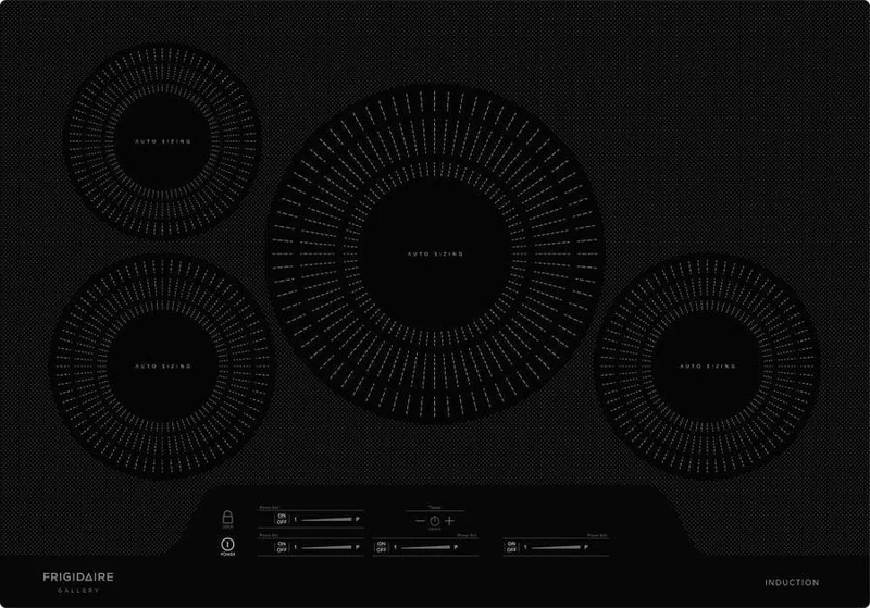 Frigidaire Gallery - 30 inch wide Induction Cooktop in Black - FGIC3066TB Black