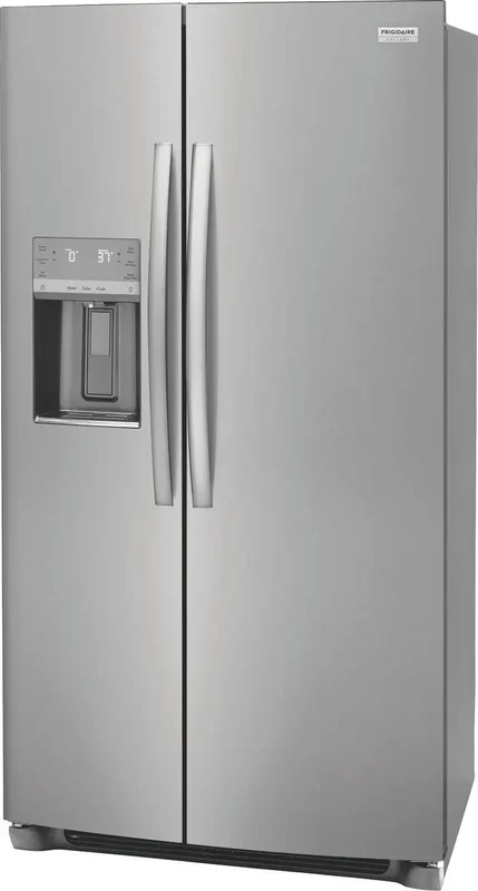 Frigidaire Gallery - 36.2 Inch 25.6 cu. ft Side by Side Refrigerator in Stainless - GRSS2652AF Stainless