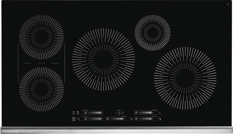 Frigidaire Gallery - 36.75 inch wide Induction Cooktop in Black - GCCI3667AB Black