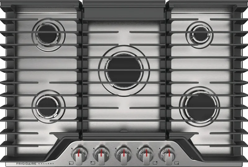 Frigidaire Gallery - 36 inch wide Gas Cooktop in Stainless - GCCG3648AS Stainless