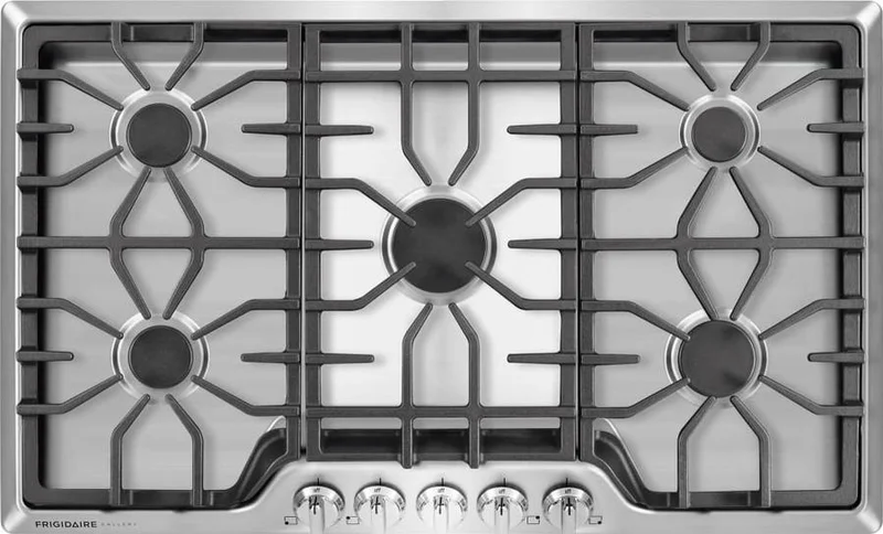 Frigidaire Gallery - 36 inch wide Gas Cooktop in Stainless Steel - FGGC3645QS Stainless