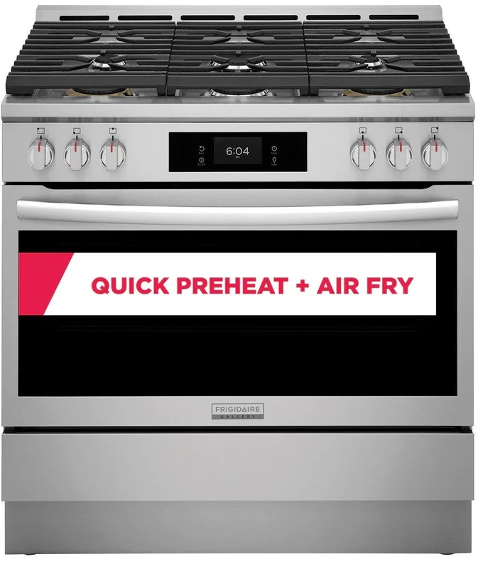 Frigidaire Gallery- 4.6 cu. ft Gas Range in Stainless - GCFG3661AF Stainless