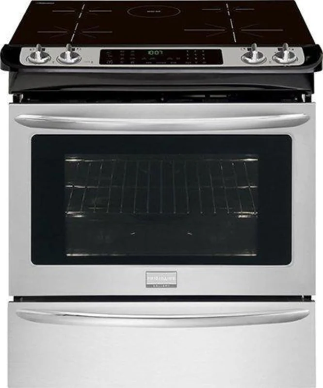 Frigidaire Gallery - 4.7 cu. ft Slide-In Induction Range in Stainless Steel - CGIS3065PF Stainless