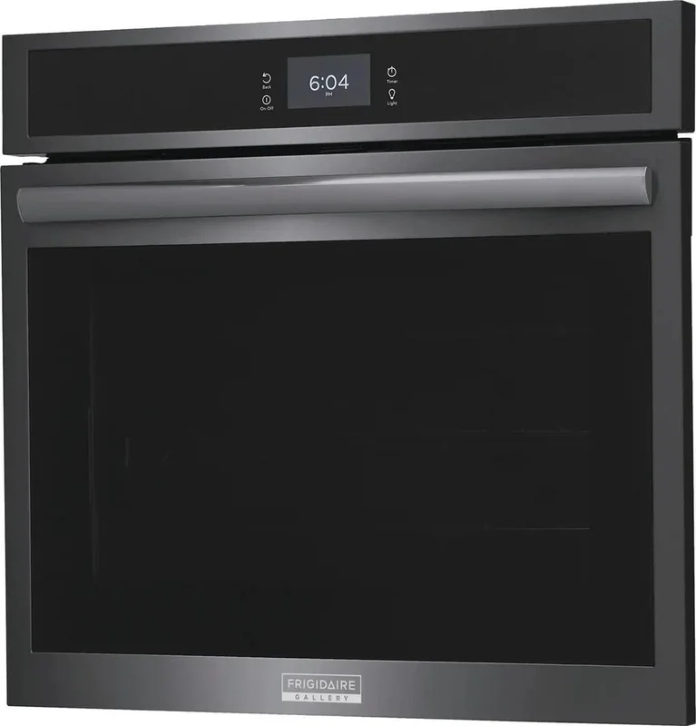 Frigidaire Gallery - 5.3 cu. ft Single Wall Oven in Black Stainless - GCWS3067AD Black Stainless
