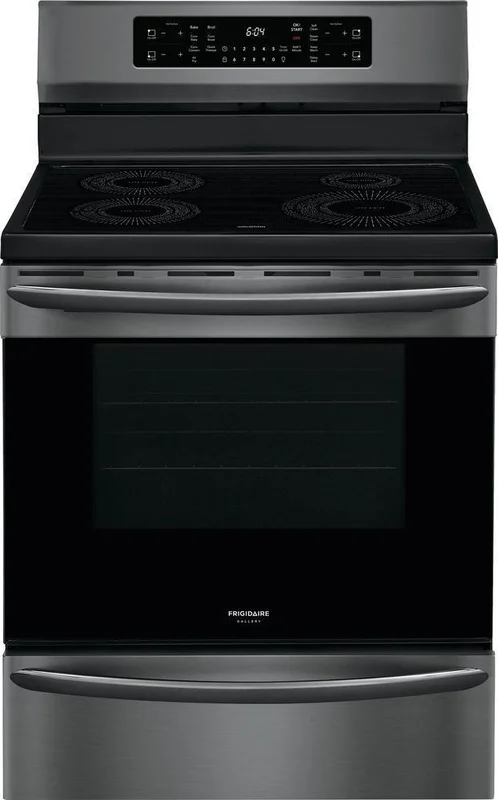 Frigidaire Gallery - 5.4 cu. ft Induction Range in Black Stainless - GCRI305CAD Black Stainless
