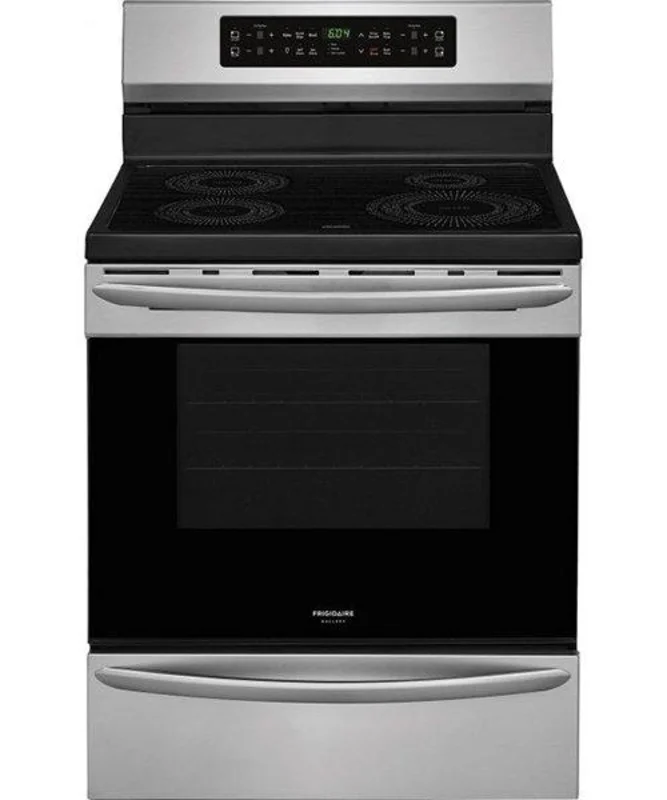 Frigidaire Gallery - 5.7 cu. ft Rear Control Induction Range in Stainless Steel - CGIF3036TF Stainless
