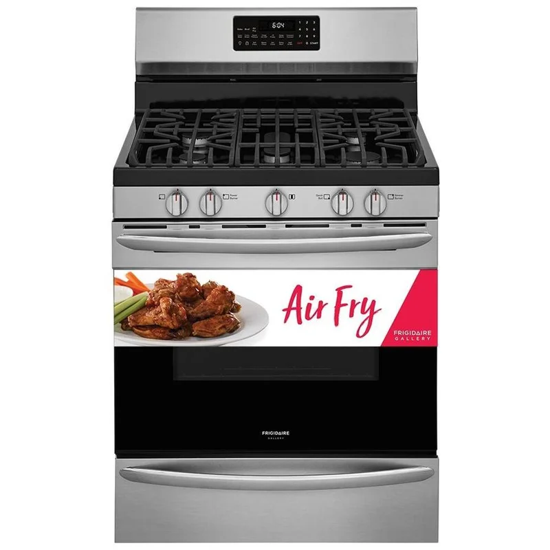 Frigidaire Gallery - 5 cu. ft Gas Range in Stainless - GCRG3060AF Stainless