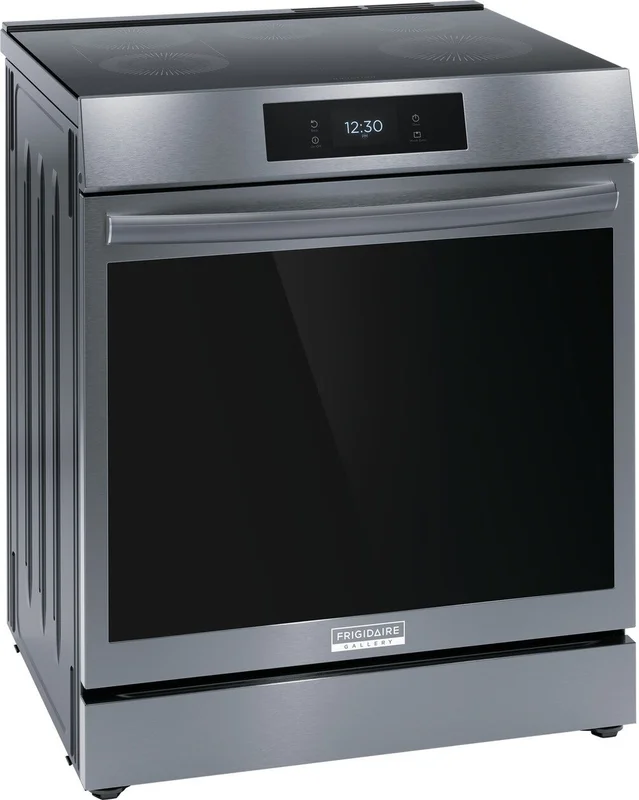 Frigidaire Gallery - 6.2 cu. ft Induction Range in Black Stainless - GCFI306CBD Black Stainless