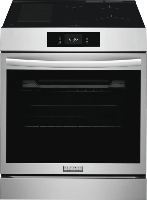 Frigidaire Gallery - 6.2 cu. ft Induction Range with Stone-Baked Pizza in Stainless - GCFI307CBF Stainless