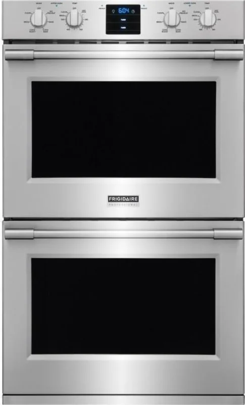 Frigidaire Pro - 10.2 cu. ft Double Wall Oven in Stainless Steel - FPET3077RF Stainless
