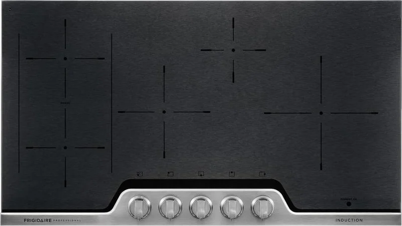 Frigidaire Pro - 36 inch wide Induction Cooktop in Black - FPIC3677RF Black
