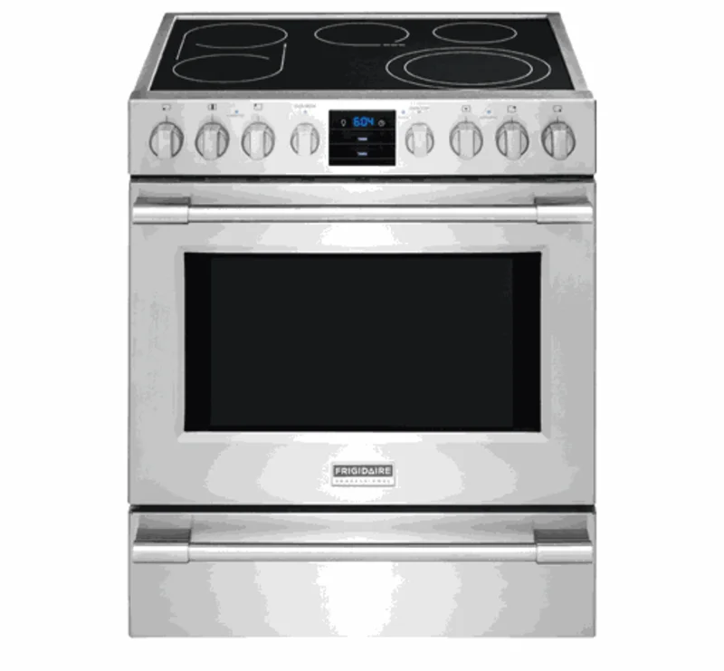 Frigidaire Pro - 5.1 cu. ft Front Control Electric Range in Stainless Steel - CPEH3077RF Stainless