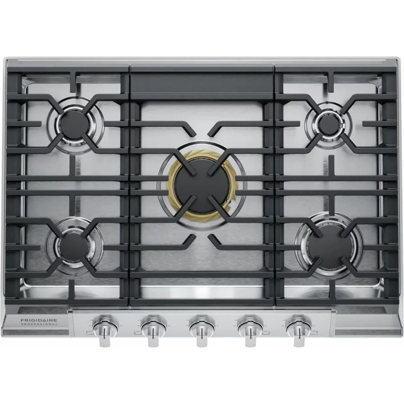 Frigidaire Professional - 30 Inch Gas Cooktop in Stainless - PCCG3080AS Stainless