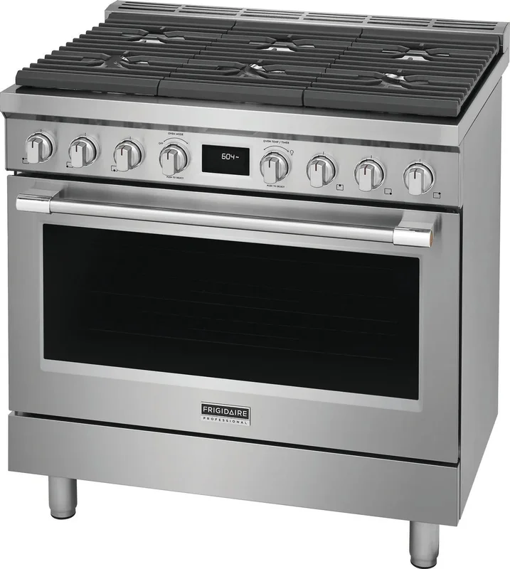 Frigidaire Professional - 4.4 cu. ft Dual Fuel Range in Stainless - PCFD3670AF Stainless