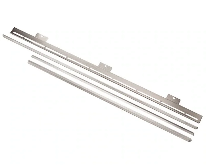 Frigidaire - Trim Kit for Front Control Gas Range in Stainless - 11NBSTGSSS Stainless