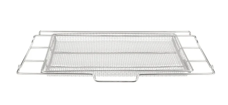 Frigidaire - Wall Oven Air Fry Tray in Stainless - WOAIRFRYTRAY Stainless