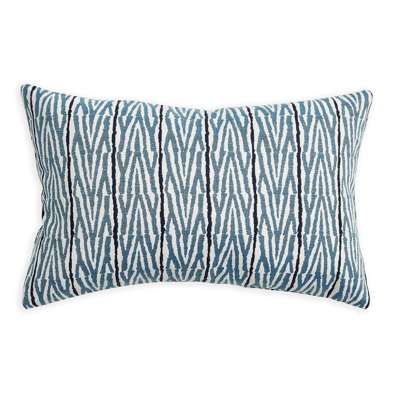Fuji Sky Blue Indoor/Outdoor Cushion 14" x 22"