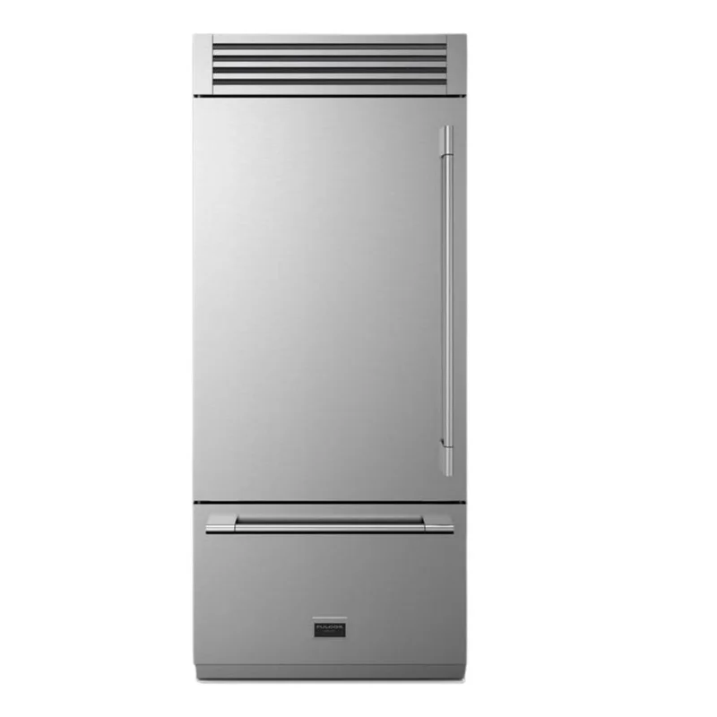 Fulgor - 36 Inch 14.7 cu. ft Bottom Mount Refrigerator in Stainless - F7PBM36S1-L Stainless