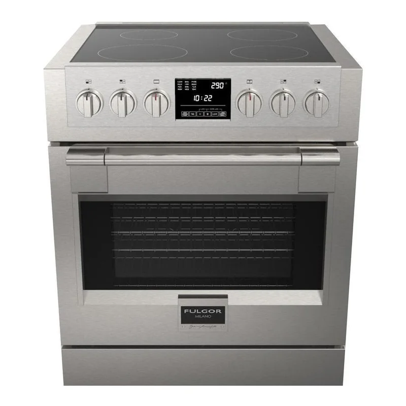 Fulgor - 4.4 cu. ft Induction Range in Stainless (Open Box) - F6PIR304S1 Stainless (Open Box)