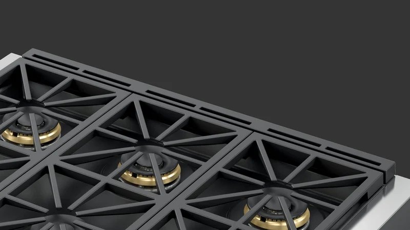 Fulgor - Island trim Cooking Accessory in Black - F6BG36BCI Black