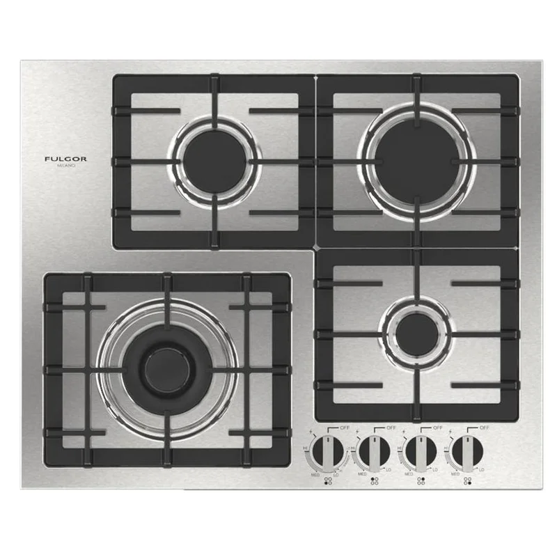 Fulgor Milano - 24.5 inch wide Gas Cooktop in Stainless - F4GK24S1 Stainless