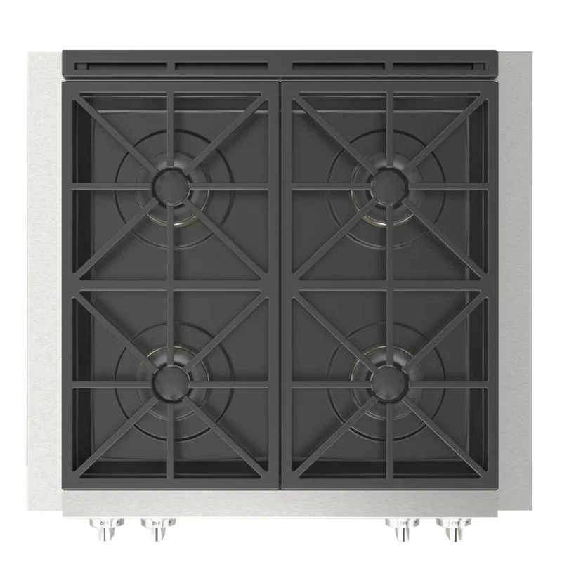Fulgor Milano - 29.8 inch wide Gas Cooktop in Stainless - F6GRT304S1 Stainless