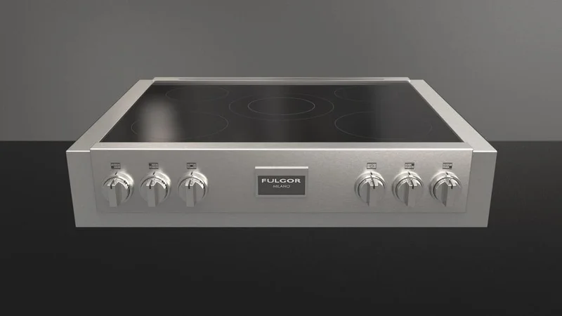 Fulgor Milano - 35.8 inch wide Induction Cooktop in Stainless - F6IRT365S1 Stainless