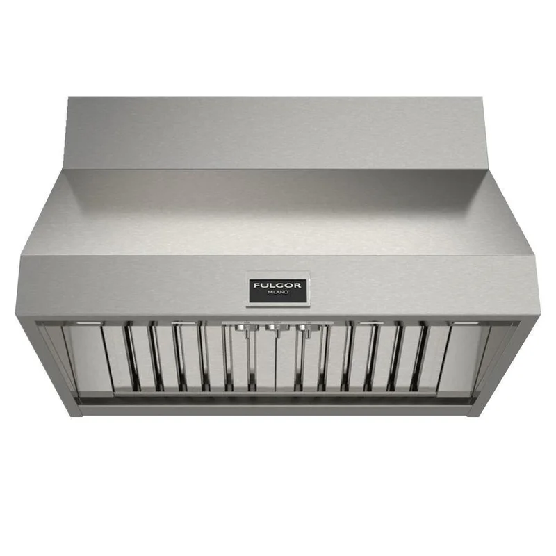 Fulgor Milano - 35.9 Inch 1000 CFM Wall Mount and Chimney Range Vent in Stainless - F6PH36DS1 Stainless