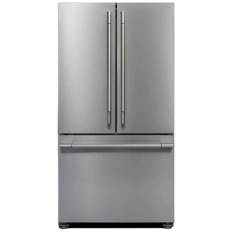 FULGOR MILANO - 36 Inch 20.3 cu. ft Bottom Mount French Door Refrigerator in Stainless - FM4FBM36SS Stainless