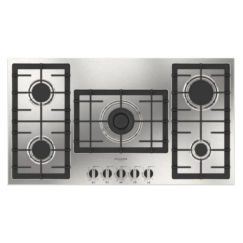 Fulgor Milano - 36 inch wide Gas Cooktop in Stainless - F4GK36S1 Stainless