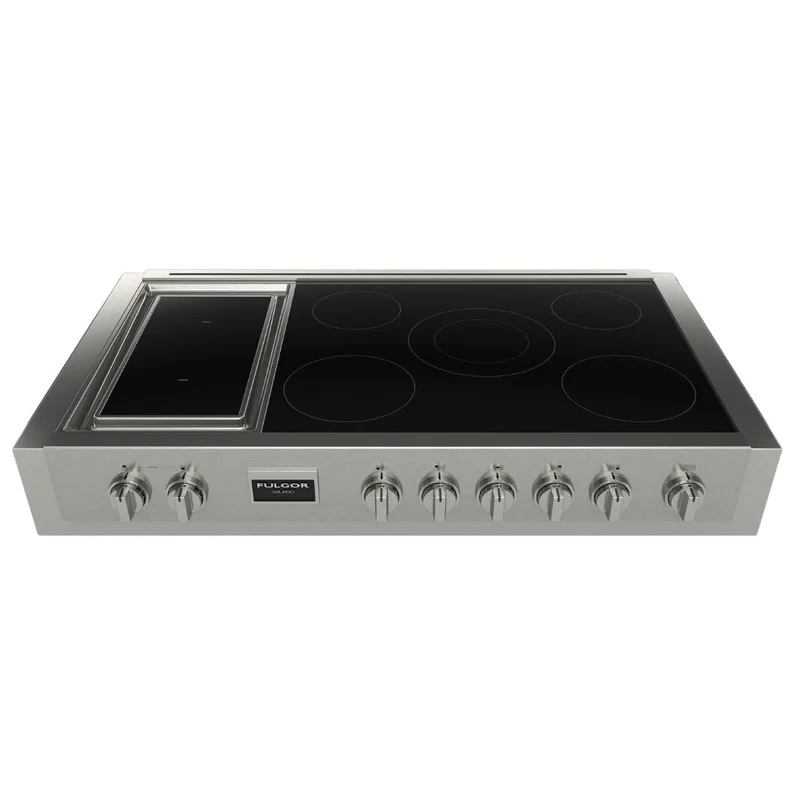 Fulgor Milano - 47.9 Inch Induction Range Top in Stainless - F6IRT485GS1 Stainless