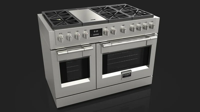 Fulgor Milano - 7.1 cu. ft  Gas Range in Stainless - F6PGR486GS2 Stainless