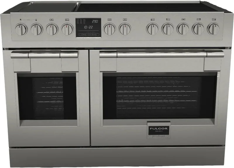Fulgor Milano - 7.1 cu. ft Induction Range in Stainless - F6PIR485GS1 Stainless