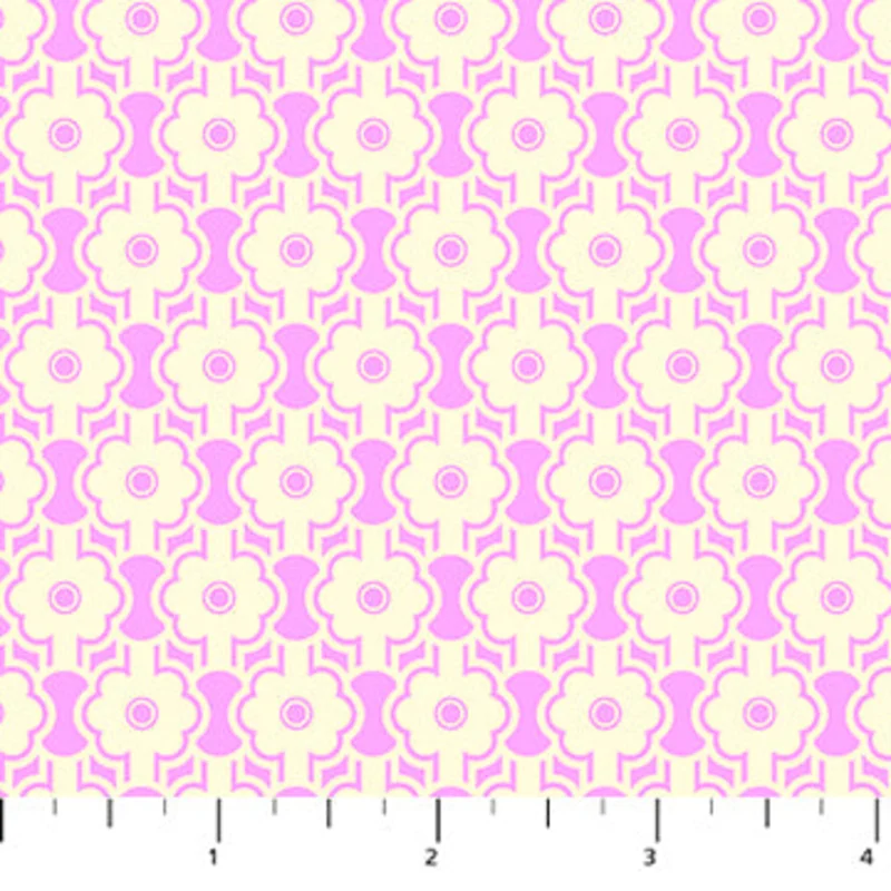 FULL BLOOM: Posy-Lavender (1/4 Yard)