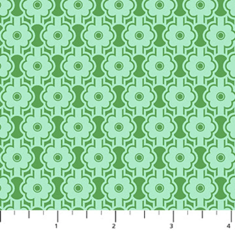 FULL BLOOM: Posy-Mint (1/4 Yard)