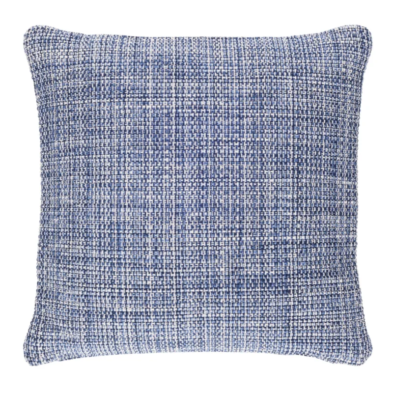 Fusion Indoor/Outdoor Decorative Pillow 21" x 21", Blue