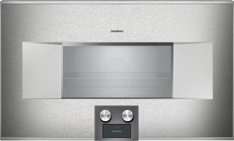 Gaggenau - 2.1 cu. ft Steam Wall Oven in Stainless - BS484612 Stainless