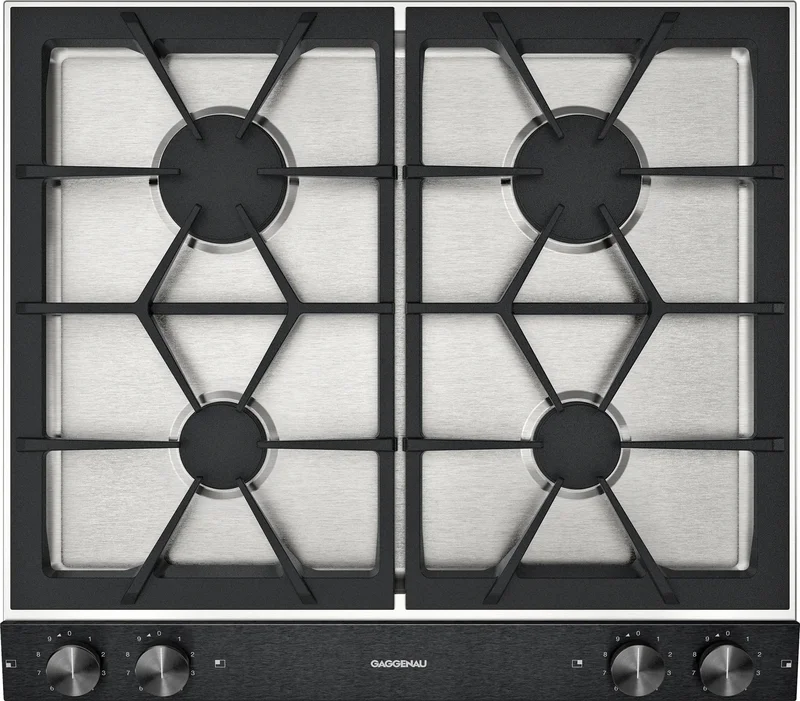 Gaggenau - 22.8125 inch wide Gas Cooktop in Stainless - VG264220CA Stainless