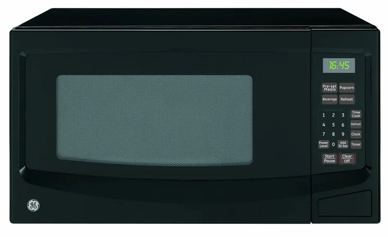 GE - 1.1 cu. Ft Counter top Microwave in Black - JES1145BTC Black