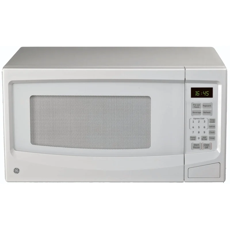 GE - 1.1 cu. Ft Counter top Microwave in White - JES1145WTC White