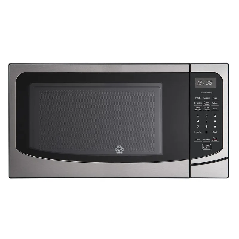 GE - 1.6 cu. Ft Counter top Microwave in Stainless - JEB2167RMSS STAINLESS STEEL