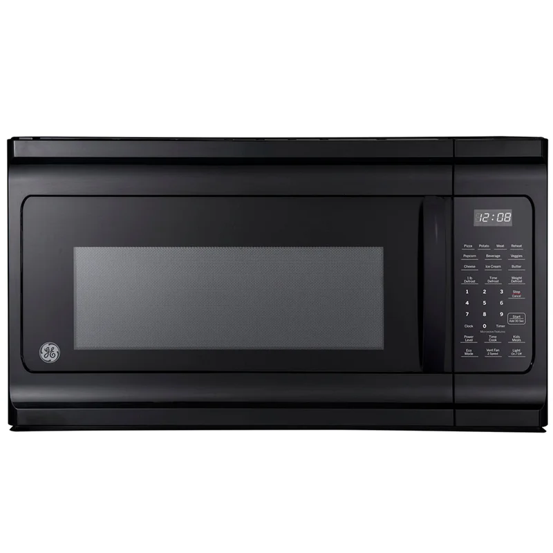 GE - 1.6 cu. Ft Over the range Microwave in Black - JVM2160DMBB Black