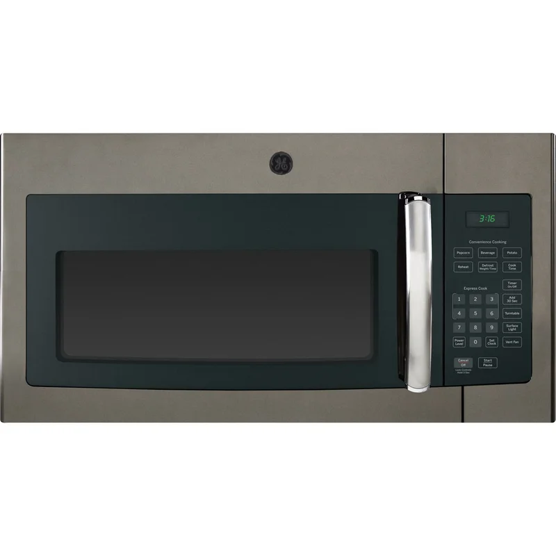 GE - 1.6 cu. Ft Over the range Microwave in Grey - JVM1635SLJC Grey